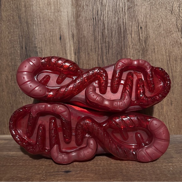 Nike Air VaporMax 2023 Flyknit Triple Red DV1678-600 Mens Size 7.5 (Women’s 9) - Picture 6 of 7